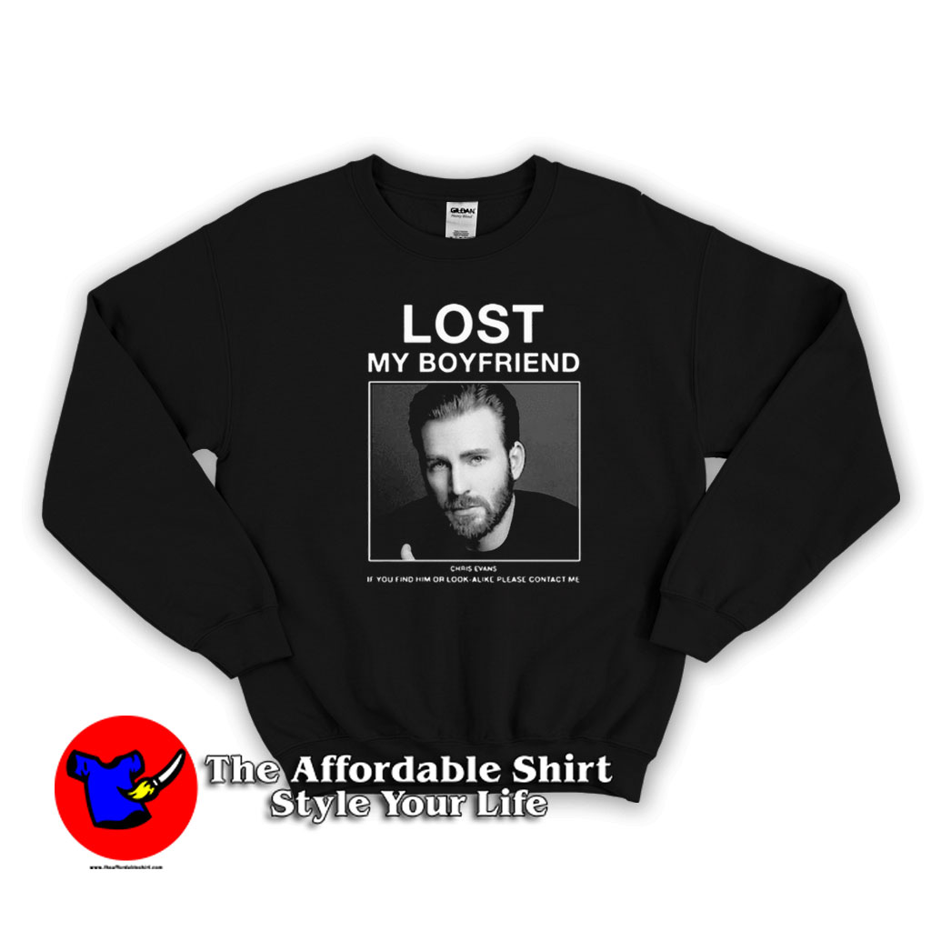 Chris Evans Lost My Boyfriend Unisex Sweatshirt 510x510 image Chris Evans Lost My Boyfriend Unisex Sweatshirt 510x510 Chris Evans Lost My Boyfriend Unisex Sweatshirt On Sale