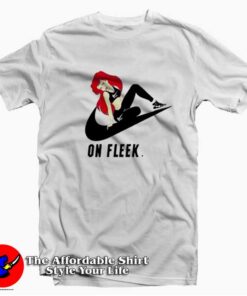 Cute Little Mermaid On Fleek Unisex T-shirt