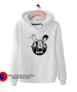 Cute Vintage Punk Rock Band Cartoon Unisex Hoodie