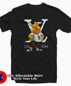 Cute Winnie The Pooh Louis Vuitton Unisex T-shirt