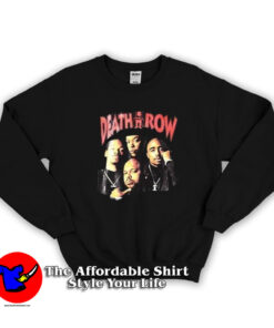 Death Row West Coast Vintage Unisex Sweatshirt