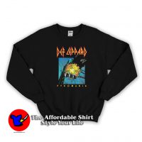 Def Leppard Pyromania Album Cover Vintage Sweatshirt