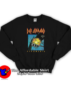 Def Leppard Pyromania Album Cover Vintage Sweatshirt