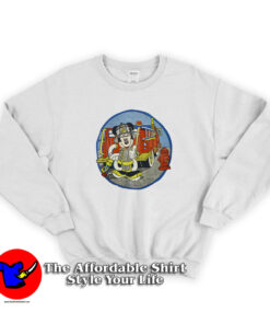 Disney Micker Mouse Firefighter Unisex Sweatshirt