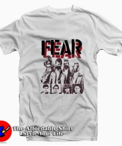 Fear New Band Music Punk Vintage Unisex T-shirt