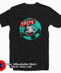 Felix The Cat Funny Vintage Retro Unisex T-shirt