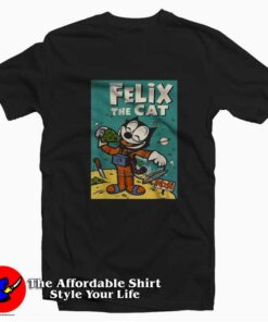 Felix The Cat eats Moon Pie Vintage Unisex T-shirt