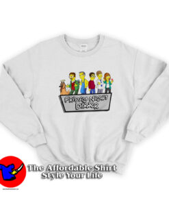 Friday Night Dinner Movie Simpsons Parody Sweatshirt