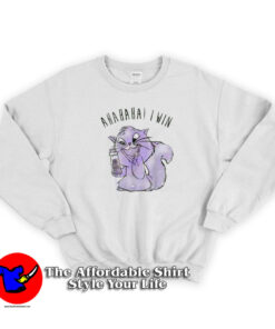 Funny Disney Yzma Cat Ahaha I Win Unisex Sweatshirt