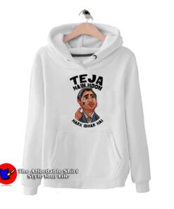 Funny Teja Main Hoon Mark Idhar Hai Unisex Hoodie