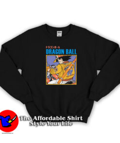 Goku Riding A Motocycle Dragon Ball Unisex Sweatshirt