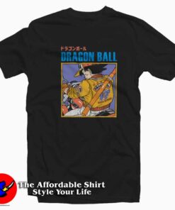 Goku Riding A Motocycle Dragon Ball Unisex T-shirt
