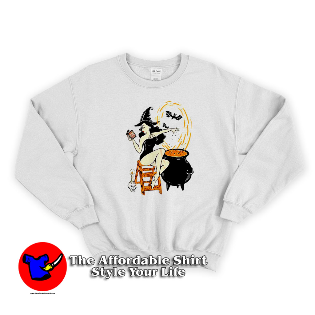 Halloween Witch Pin Up Vintage Retro Unisex Sweatshirt 510x510 image Halloween Witch Pin Up Vintage Retro Unisex Sweatshirt 510x510 Halloween Witch Pin Up Vintage Retro Unisex Sweatshirt On Sale