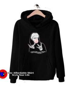Heathans Learn To Be Alone Grpahic Unisex Hoodie