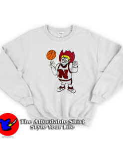 Herbie Husker Basketball Nebraska Mascot Funny Sweatshirt