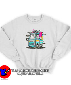 Ice Cream Truck Funny Jason Parody Unisex Sweatshirt