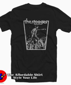 Iggy Pop and The Stooges Concert Graphic T-shirt