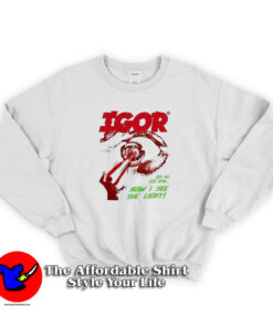 Igor Tour Now I See The Light Graphic Unisex Sweatshirt