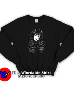 Jack Off Jill Devil With The Black Dress On Sweatshirt