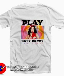 Katy Perry Play Las Vegas Graphic Unisex Tshirt