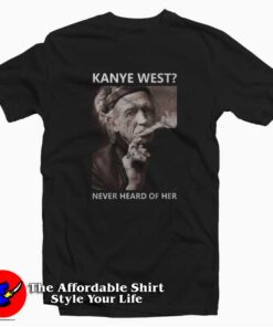 Keith Richards Kanye West Graphic Unisex T-shirt
