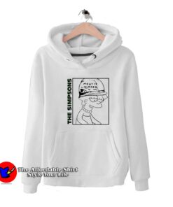 Lisa Simpsons Meat is Murder Funny Unisex Hoodie