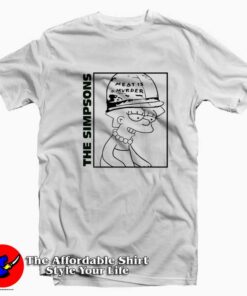 Lisa Simpsons Meat is Murder Funny Unisex T-shirt