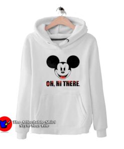 Mickey Mouse Oh Hi There Funnny Halloween Hoodie