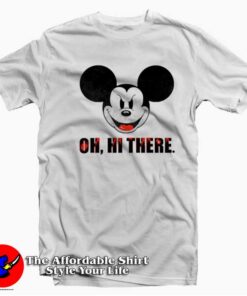Mickey Mouse Oh Hi There Funnny Halloween T-shirt