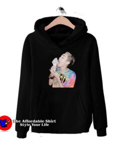 Miley Cyrus Licking Ice Cream Unisex Hoodie
