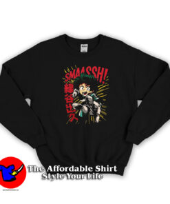 My Hero Academia Deku Smash Unisex Sweatshirt