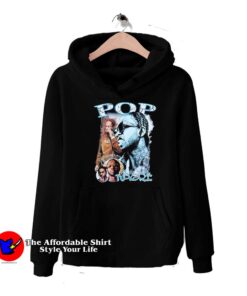 Pop Smoke 90s Style Vintage Bootleg Unisex Hoodie