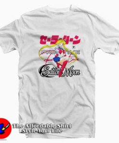 Primitive Sailor Moon Guardian Vintage Unisex T-shirt
