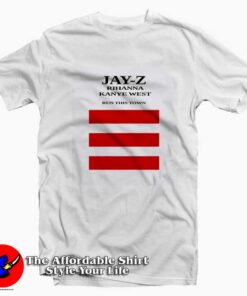 Rihanna Run This Town Album Cover Unisex T-shirt