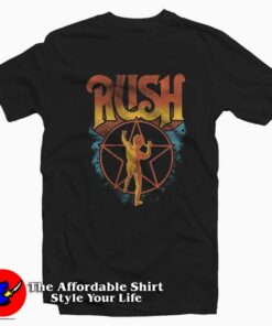 Rush Starman Band Vintage Unisex T-shirt