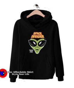 Space Invader Pickled Onion Flavour Unisex Hoodie