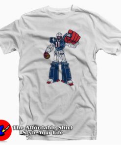 SuperTron Julian Edelman New England Superbowl T-shirt