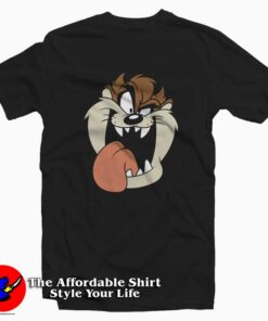 Taz Maniac Looney Tunes Funny Vintage T-shirt