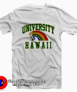 The University Of Hawaii Rainbow Unisex T-shirt