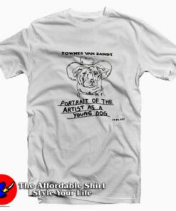 Townes Van Zandt Portrait Of The Artist Unisex T-shirt