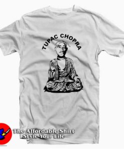 Tupac Chopra Funny Rapper Mashup Unisex T-shirt