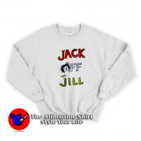 Vintage Cannibal Graphic Jack Off Jill Unisex Sweatshirt
