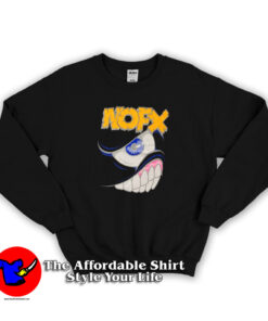 Vintage Nofx Punk Ska 90s Hardcore Punk Rare Sweatshirt