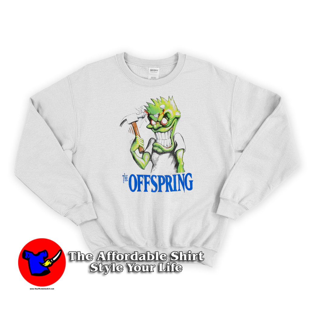 Vintage The Offspring Hammered NoFX Green Day Sweatshirt 510x510 image Vintage The Offspring Hammered NoFX Green Day Sweatshirt 510x510 Vintage The Offspring Hammered NoFX Green Day Sweatshirt On Sale