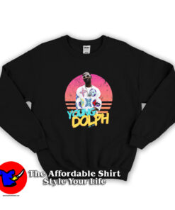 Vintage Young Dolph Retro Style Unisex Sweatshirt