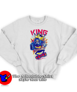 Awesome King Graffiti Art Graphic Unisex Sweatshirt