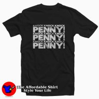 Big Bang Theory Knock Knock Knock Penny T-shirt