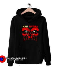 Captain Heil Red Skull World War Comic Hero Hoodie