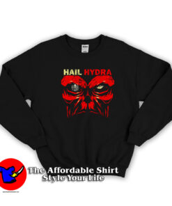 Captain Heil Red Skull World War Comic Hero Sweatshirt