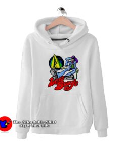 Cartoon Vintage Let's Boogie Funny Unisex Hoodie